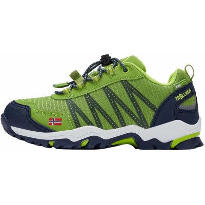 TROLLKIDS Trolltunga Hiker Low Shoes Kids Kiwi/Mystic Blue