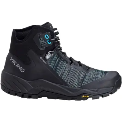 Viking Cerra Rolling Mid GTX Unisex Black/Aqua