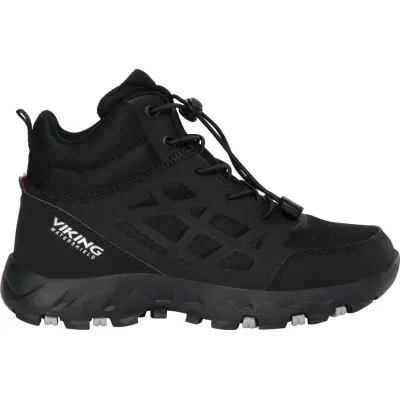 Viking Footwear Junior Track Mid Waterproof Sl Black