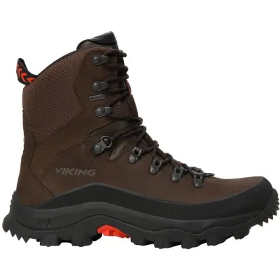 Viking Mens Villrein High GTX Dark Brown/Red