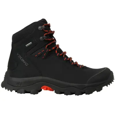 Viking Mens Villrein Mid GTX Black/Red