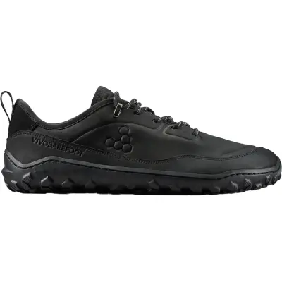 Vivobarefoot Men's Tracker Leather AT Low II Obsidian