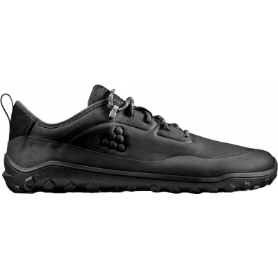 Vivobarefoot Men's Tracker Leather AT Low Obsidian