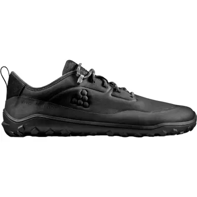 Vivobarefoot Women's Tracker Leather Low Obsidian