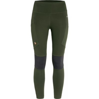 Fjällräven Women's Abisko Trekking Tights Pro Deep Forest/Iron Grey
