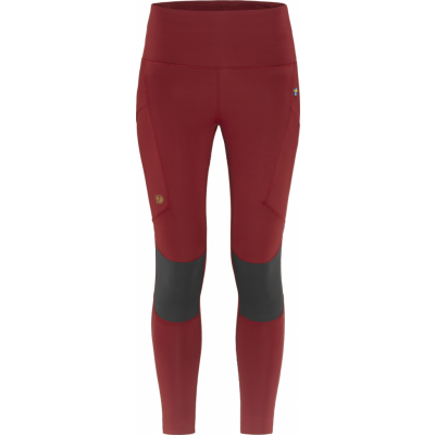 Fjällräven Women's Abisko Trekking Tights Pro Pomegranate Red/Iron Grey