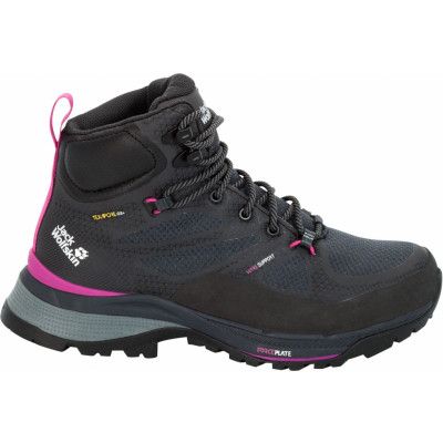Jack Wolfskin Women's Force Striker Texapore Mid Phantom / Pink