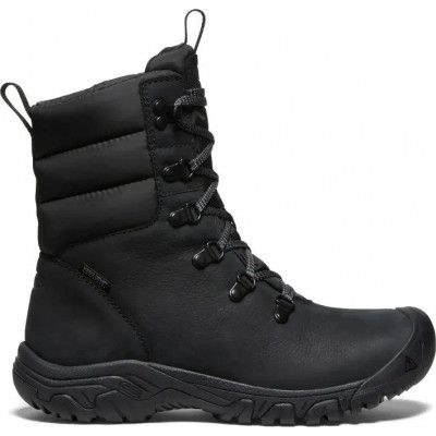 Keen Women's Greta Waterproof Boot Black/Black