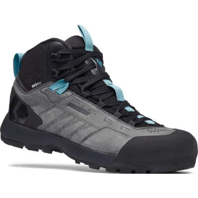 Black Diamond Women's Misson Leather Mid WP Steel Grey/Costal Blue