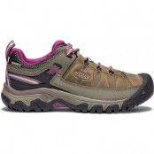 Women's Targhee III Waterproof Hiking Shoes Weiss/Boysenberry