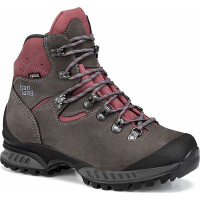 Hanwag Women's Tatra II Wide Lady Gore-Tex Asphalt/Dark Garnet
