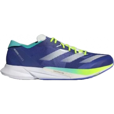 Adidas Men's Adizero Adios 8 Lucid Blue/Zero Metalic/Lucid Lemon