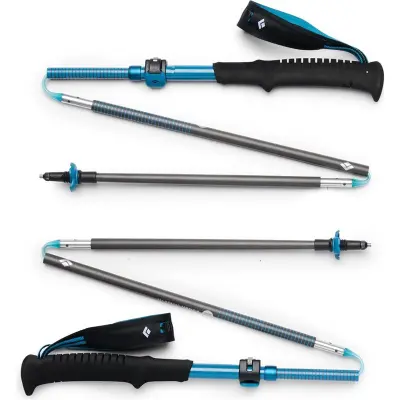 Black Diamond Distance Carbon Flz Poles Desert Sky - 140 cm