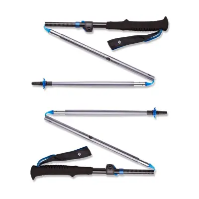 Black Diamond Distance Flz Poles Pewter 110 cm