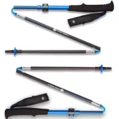 Black Diamond Distance FLZ Poles Ultra Blue