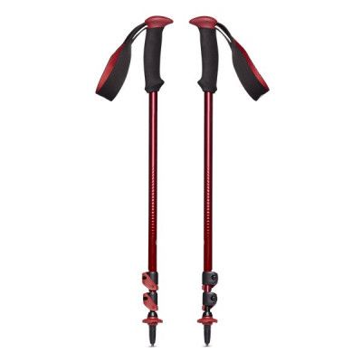 Black Diamond Trail Back Trek Poles Dark Crimson