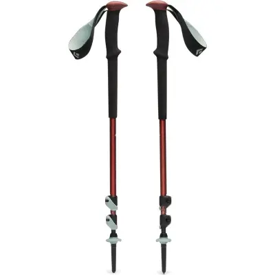 Black Diamond Trail Trekking Poles Iron Red Iron Red