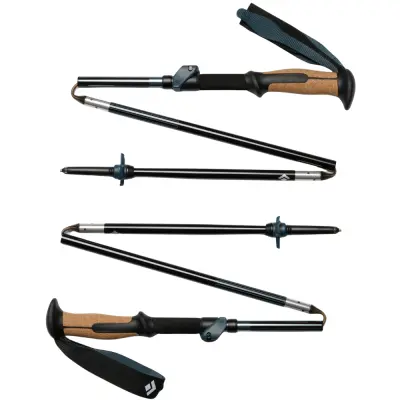 Black Diamond Trail Vista FLZ  Trekking Poles Midnight Blue