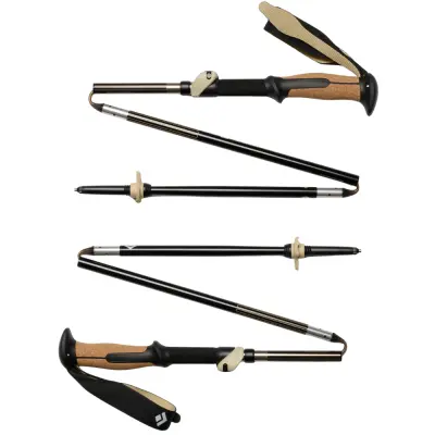Black Diamond Trail Vista FLZ Trekking Poles White Oak