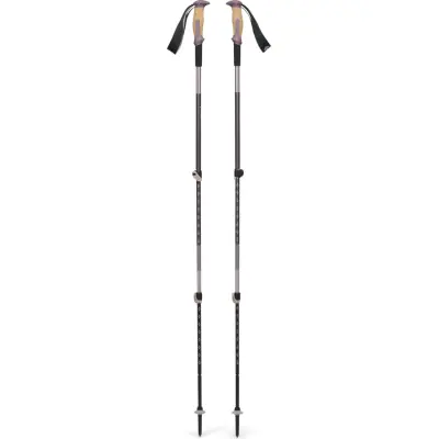 Black Diamond Trail Vista Shock Trek Poles Dark Mauve