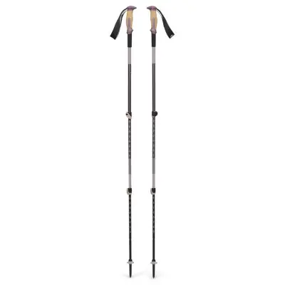 Black Diamond Trail Vista Shock Trek Poles Dark Mauve Dark Mauve