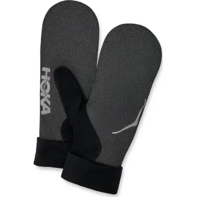 Hoka Unisex Trail Run Mitten Black