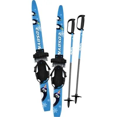 Edsbyn Kids' Pingvin Skidset Universal/Stav Blue/Pink