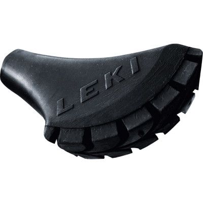 Leki Rubber Tip Walking Black