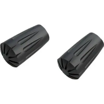 Silva Trekking Poles Rubber Paws Black