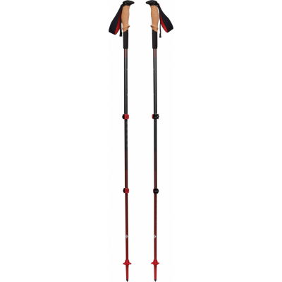 Black Diamond Unisex Pursuit Shock Trekking Poles Steel Grey/Octane