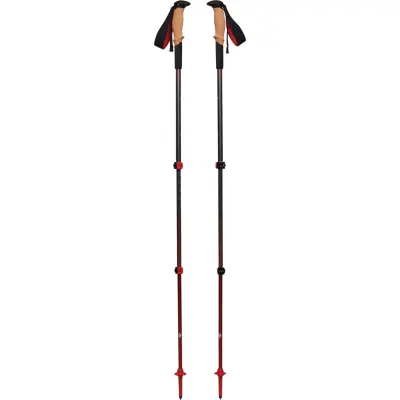 Black Diamond Unisex Pursuit Shock Trekking Poles Steel Grey/Octane