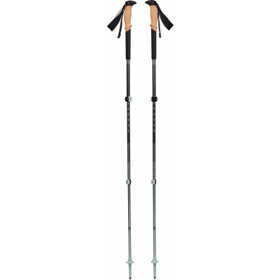 Black Diamond Unisex Pursuit Trekking Poles Charcoal/Foam Green