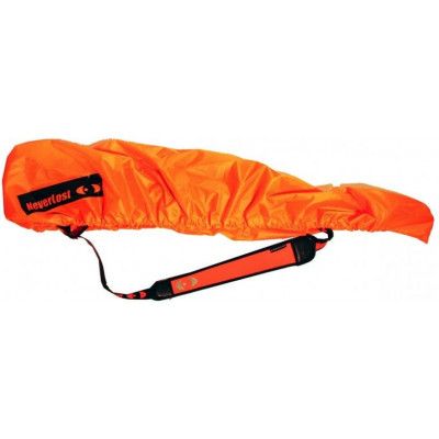 Never Lost Coat Rain Black/Orange