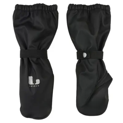 Lindberg Varekil Rain Mitten. Fleece Black - 1/2Y