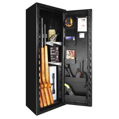 Vapenskåp Scandinavian Safe SP 66 Svart Inkl Led-belysning och frakt!