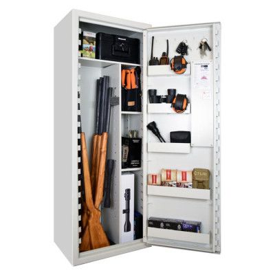 Vapenskåp Scandinavian Safe SP 88 Vit Ink frakt!