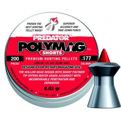 JSB Predator Polymag Shorts, 4,50mm - 0,520g