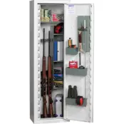 Nor-Lyx Vapenskåp Jaktpaket HL6 4-7 Vapen med Nyckellås