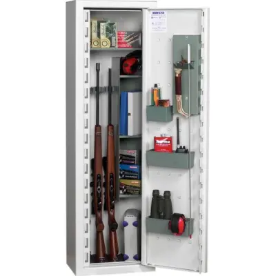 Nor-Lyx Vapenskåp Jaktpaket HL6 4-7 Vapen med Nyckellås