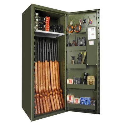 Vapenskåp Scandinavian Safe SP 88 Military Green  Inkl Led-belysning och frakt!