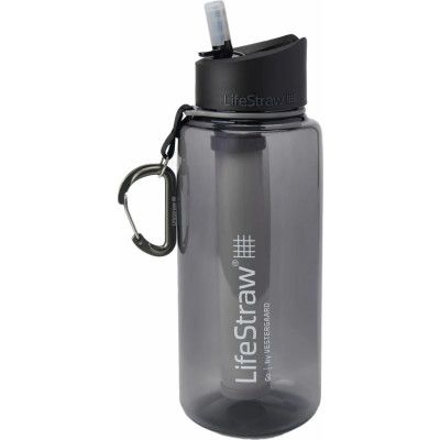 Lifestraw Go Water Filter Bottle 1 L Grey