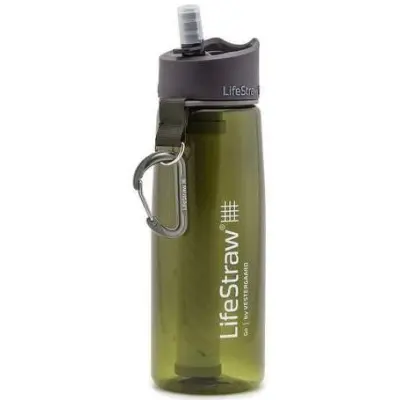 LifeStraw Go 2-Stage Water Bottle With Filter Green