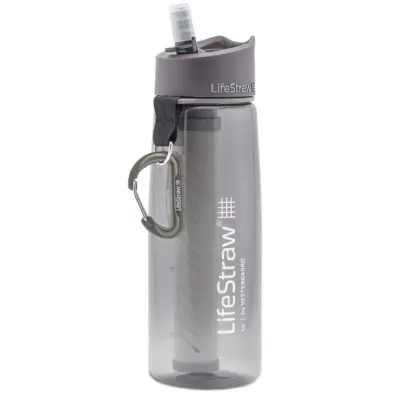 LifeStraw Go Bottle 2.1 Grey Vattenrening