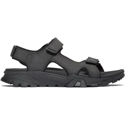 Timberland Mens Lincoln Peak 2 Strap Sandal Jet Black