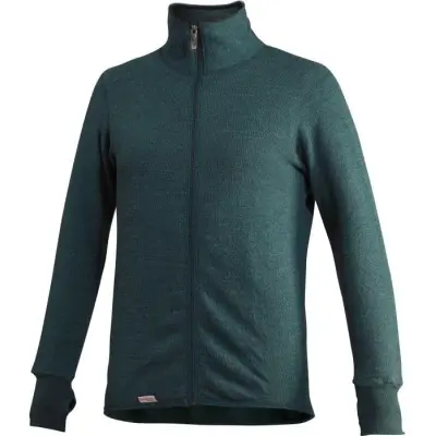 Woolpower Full Zip Jacket 400 Forest Green