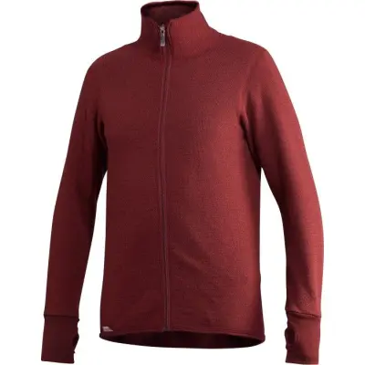 Woolpower Full Zip Jacket 400 Rust Red