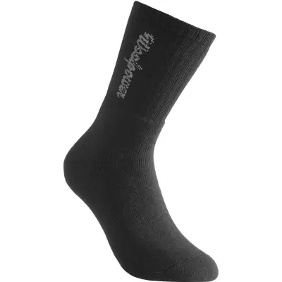 Woolpower Socks Classic Logo 400 Black - 36-39