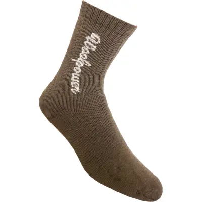Woolpower Socks Classic Logo 400 Pine Green