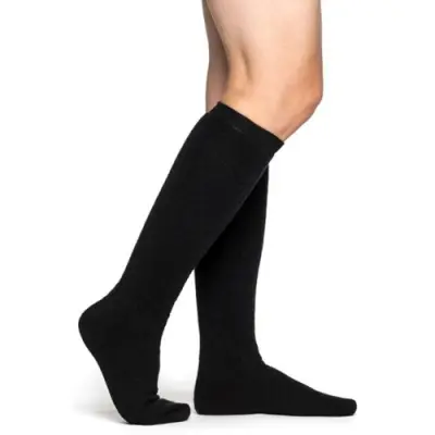 Woolpower Socks Knee-high 400 Black 40-44