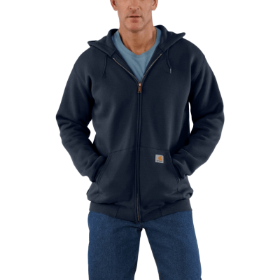 Carhartt Men's Zip Hooded Sweatshirt Carbon Heather